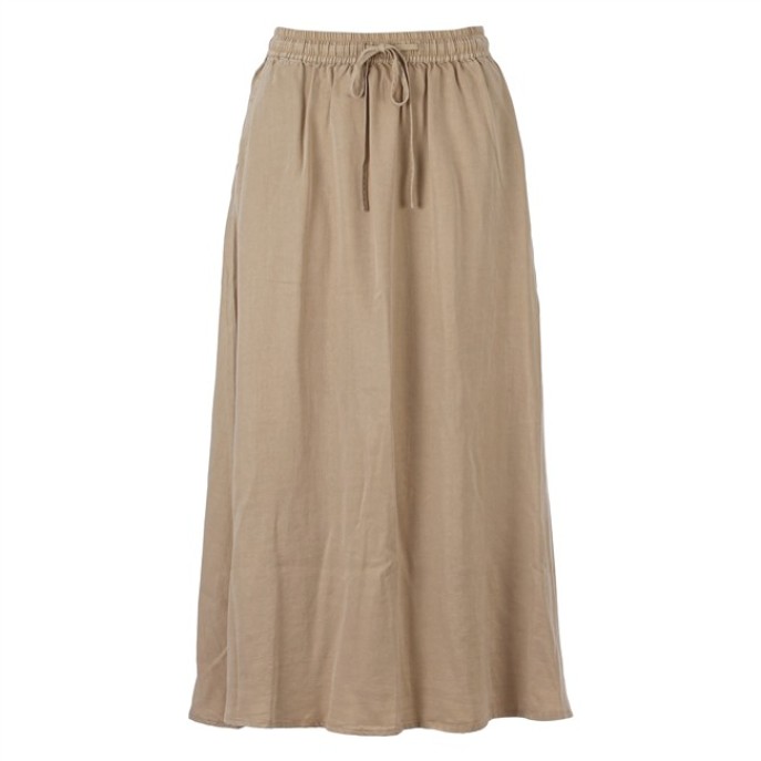 Enjoy Midi Rok tencel 938050 Zand